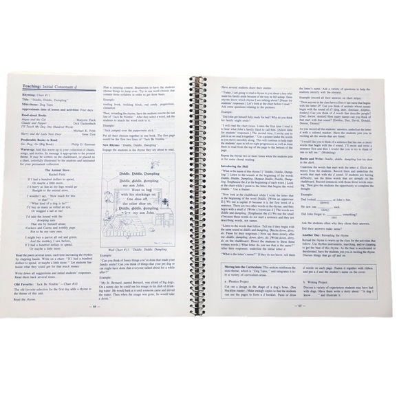 Teaching Manual, Literature-Based Planning and Resource Guide, K-1st Grades - Picture 6 of 8